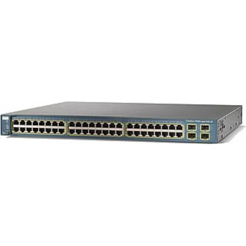 Коммутатор Cisco Catalyst WS-C3560-48PS-S (некондиция, 2 неисправных порта RJ-45)